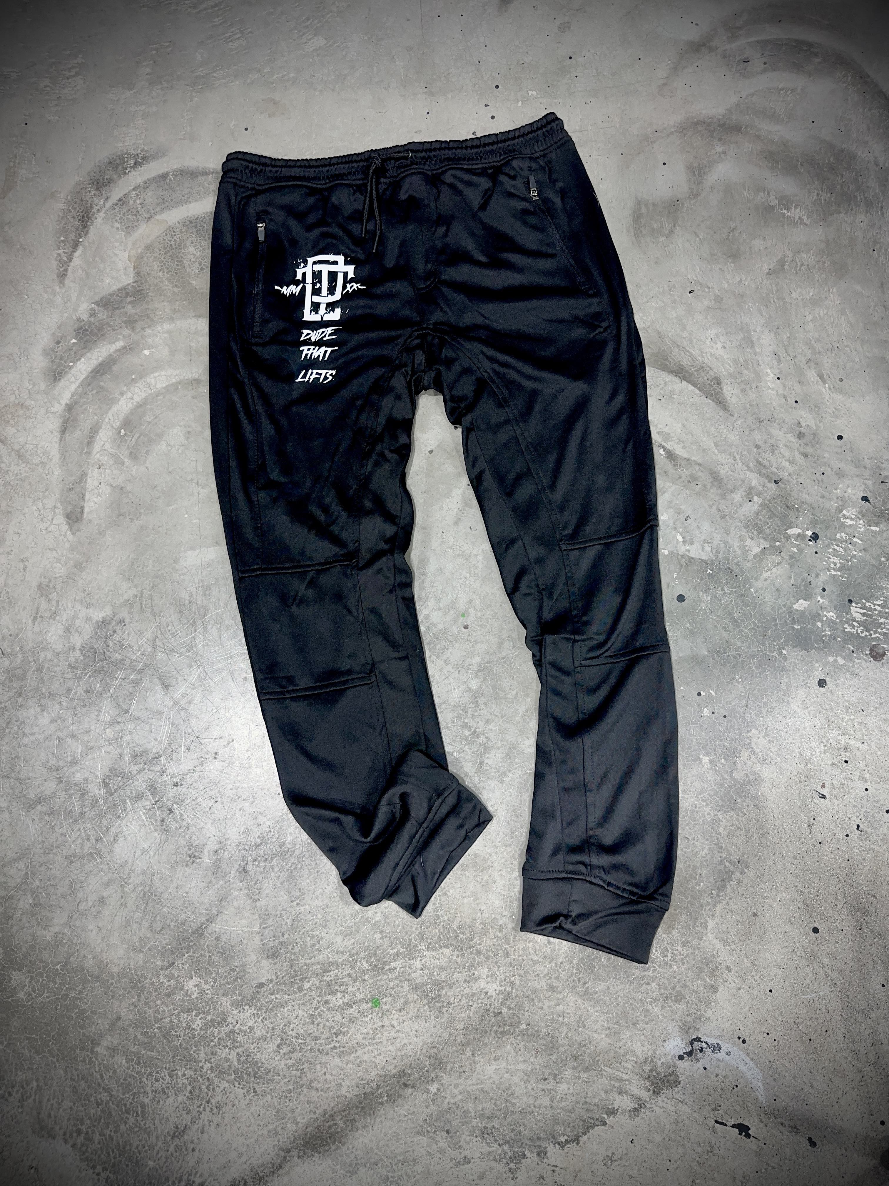 Dude That Lifts Performance Joggers - Men - Black - Dude That Lifts