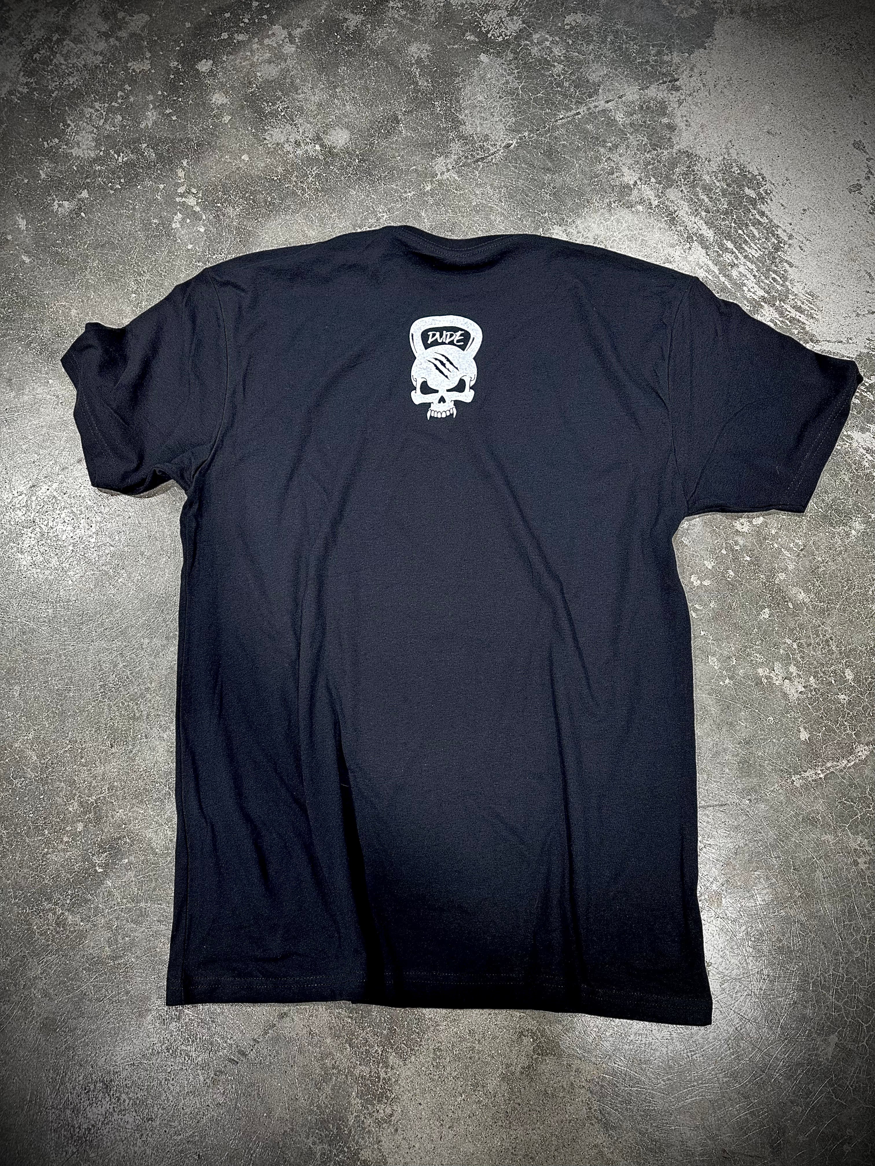Do the FKN Work Black Tee - Dude That Lifts