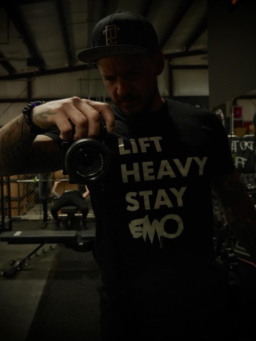 Lift Heavy Stay EMO Tee