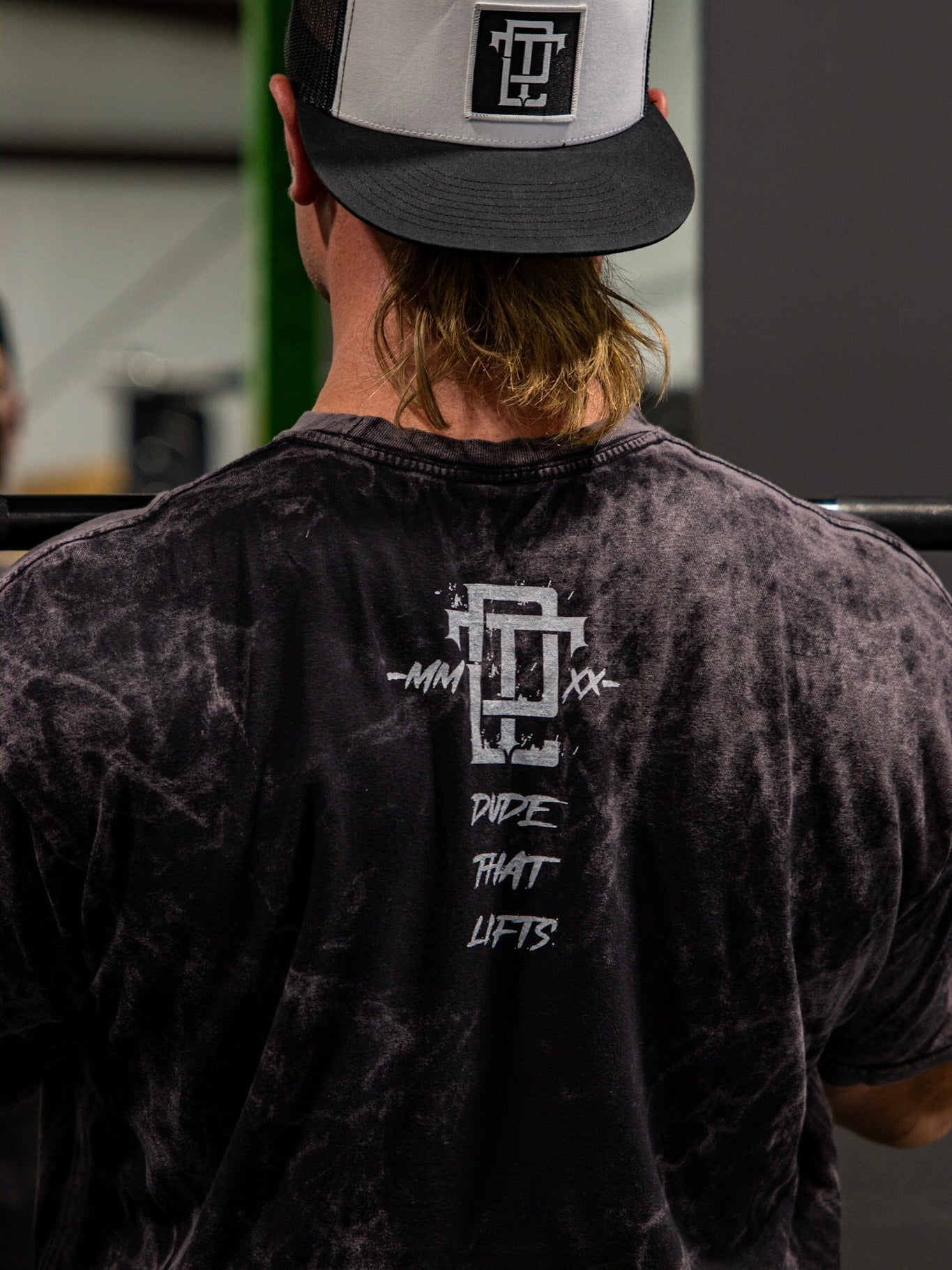 Fueled by RM&BD Oversized Black Tee - Dude That Lifts