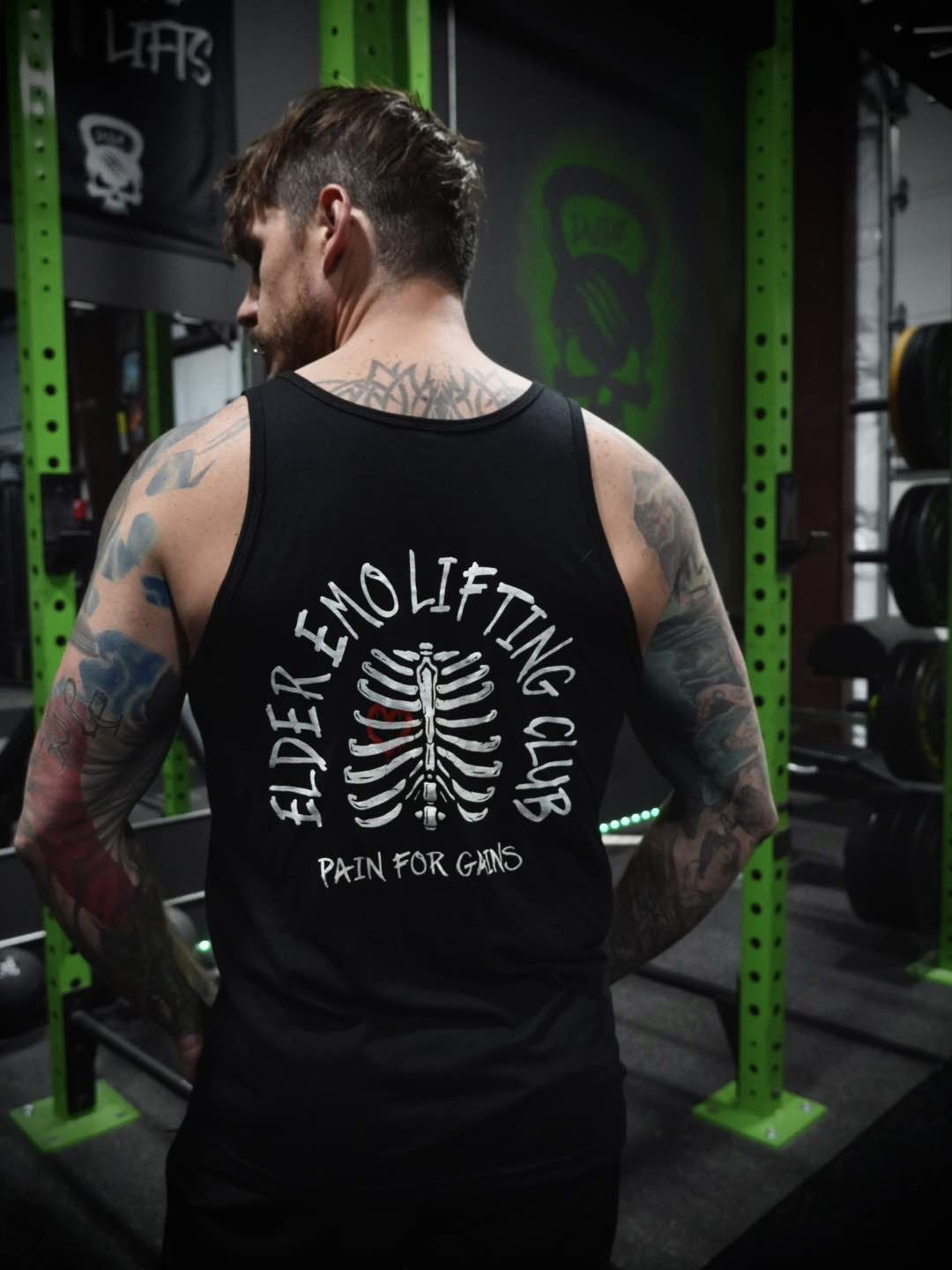 Pain for Gains Tank - Dude That Lifts