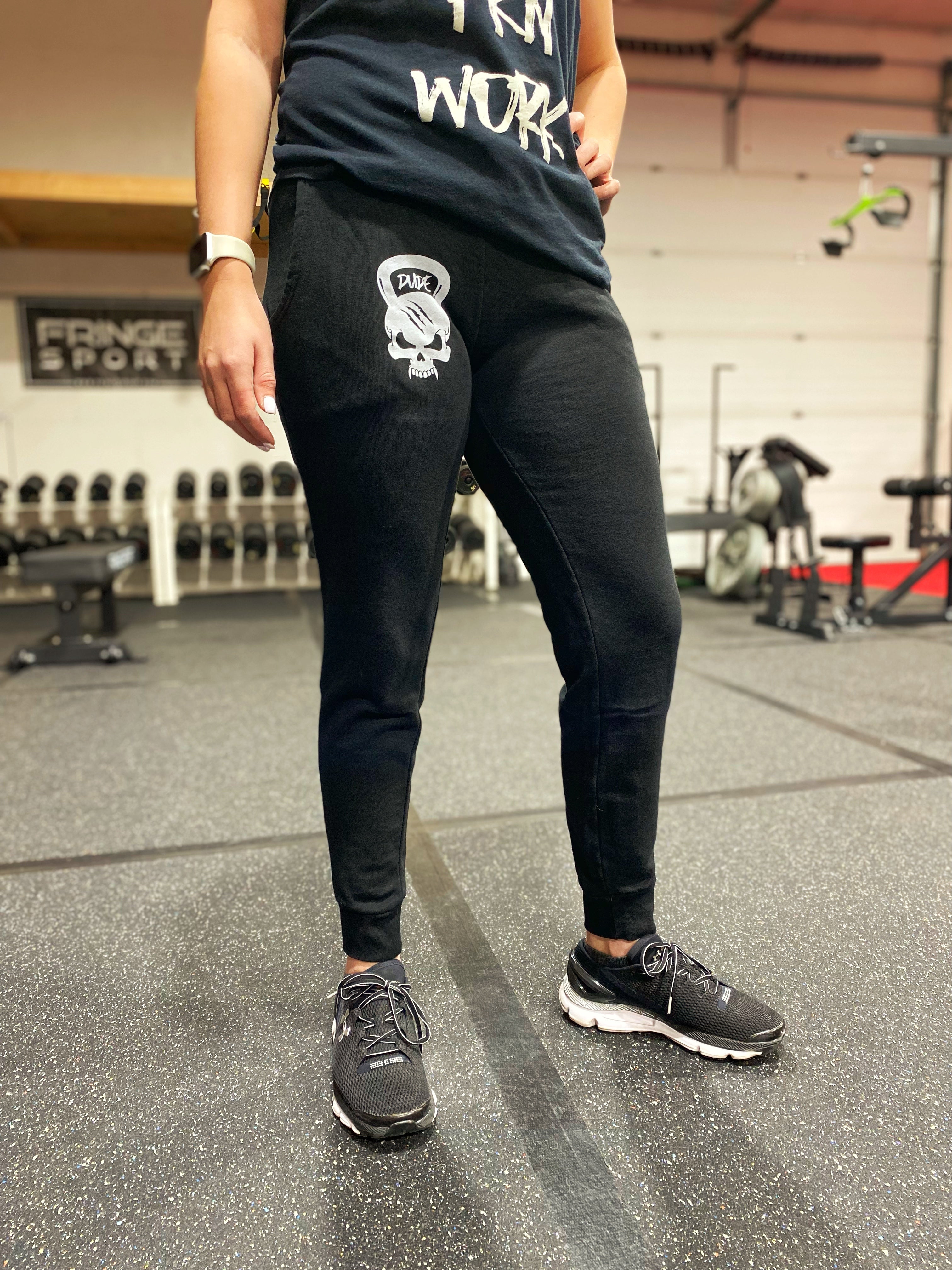 DUDE THAT LIFTS FLEECE JOGGERS - WOMEN - Dude That Lifts