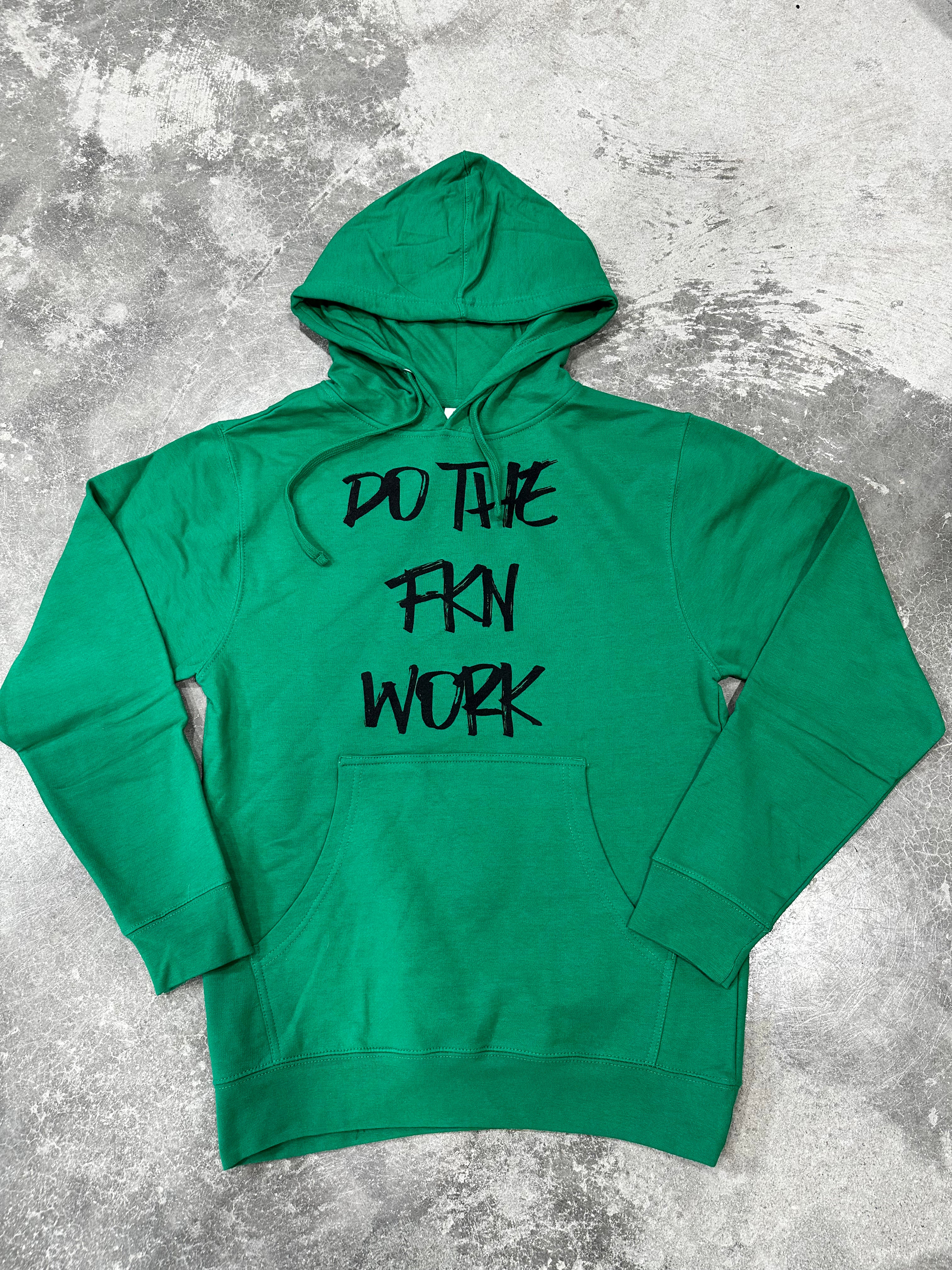 Do the FKN Work St. Patty's Pullover Hoodie - Dude That Lifts