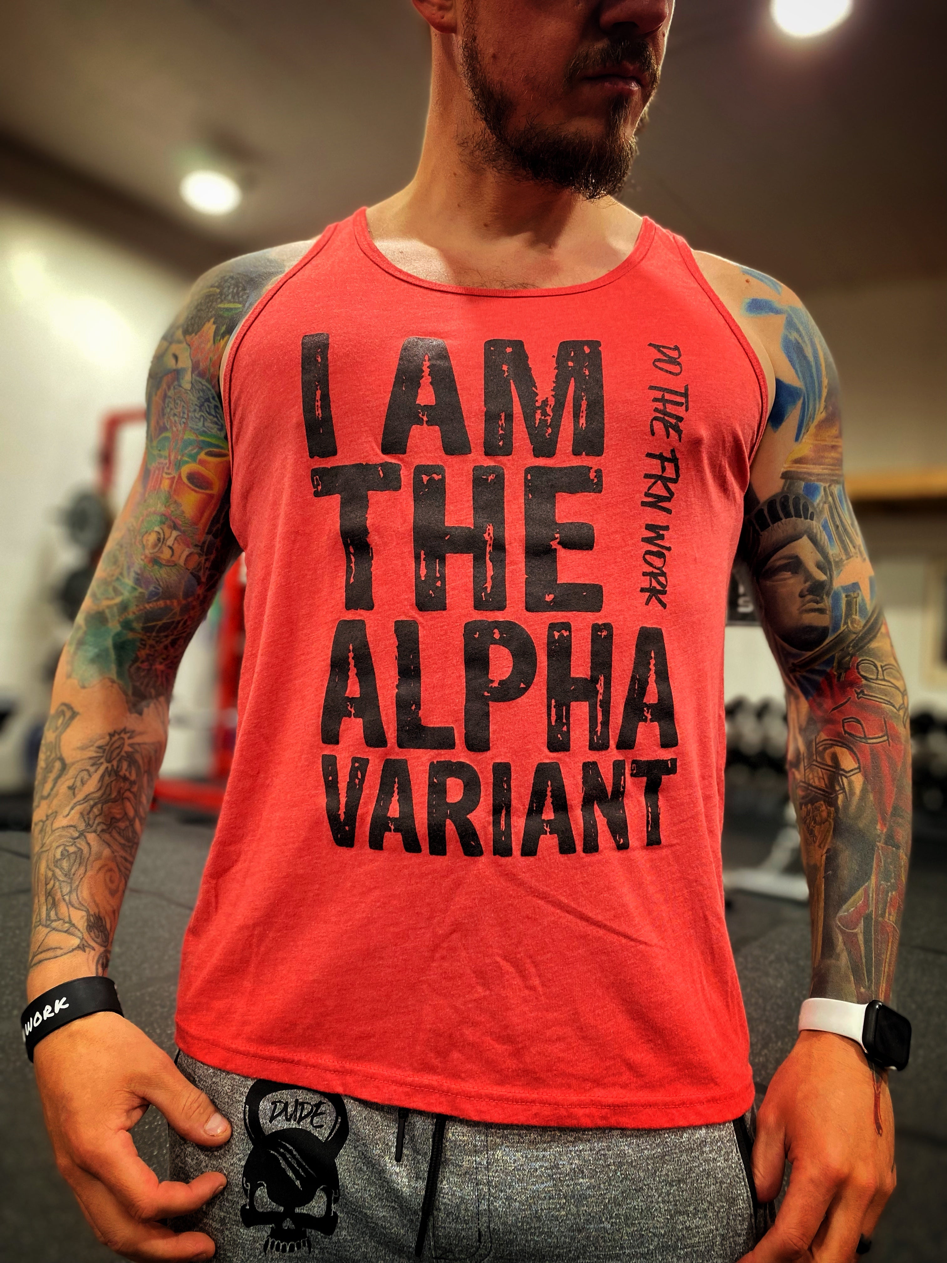 ALPHA VARIANT MEN'S TANK - Dude That Lifts