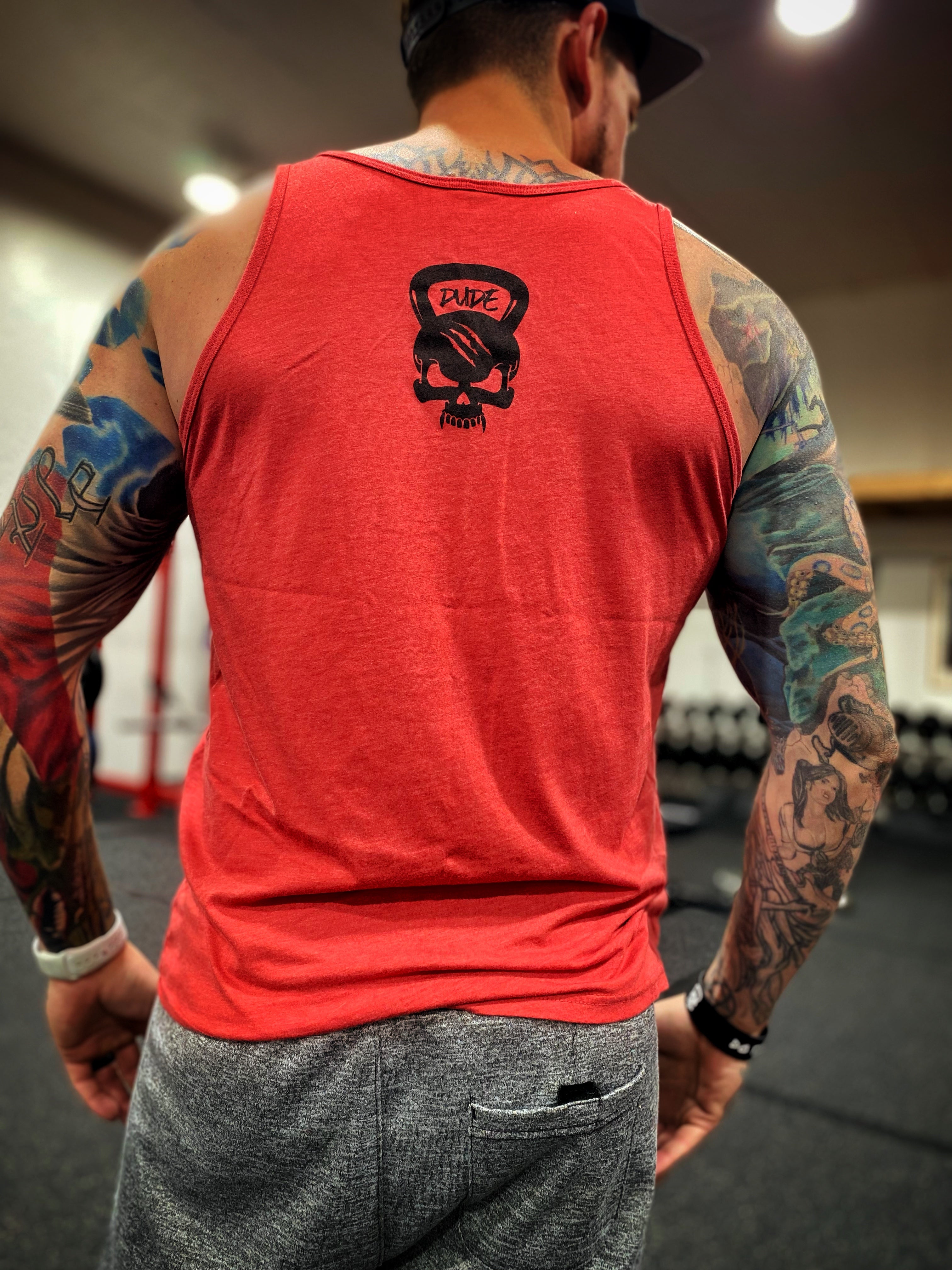 ALPHA VARIANT MEN'S TANK - Dude That Lifts