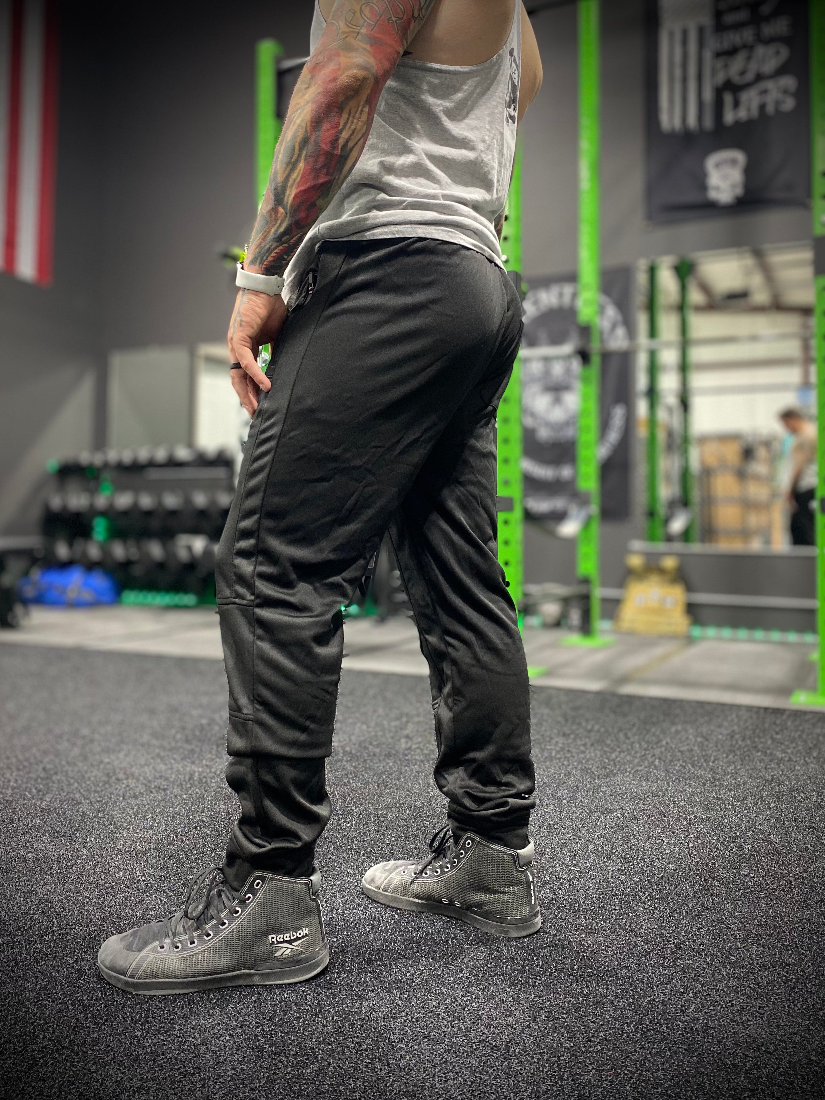 Dude That Lifts Performance Joggers - Men - Black - Dude That Lifts
