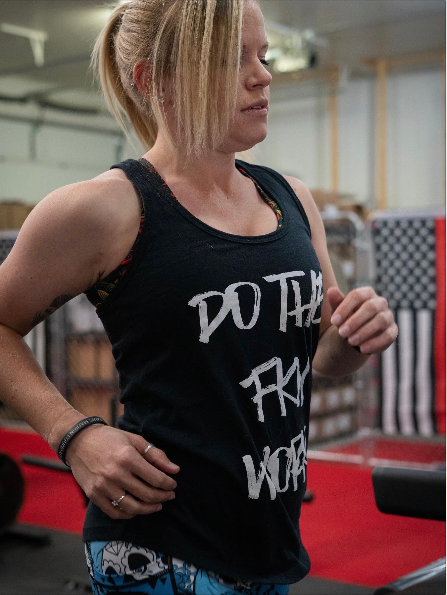 DTFW WOMEN'S TANK - Dude That Lifts