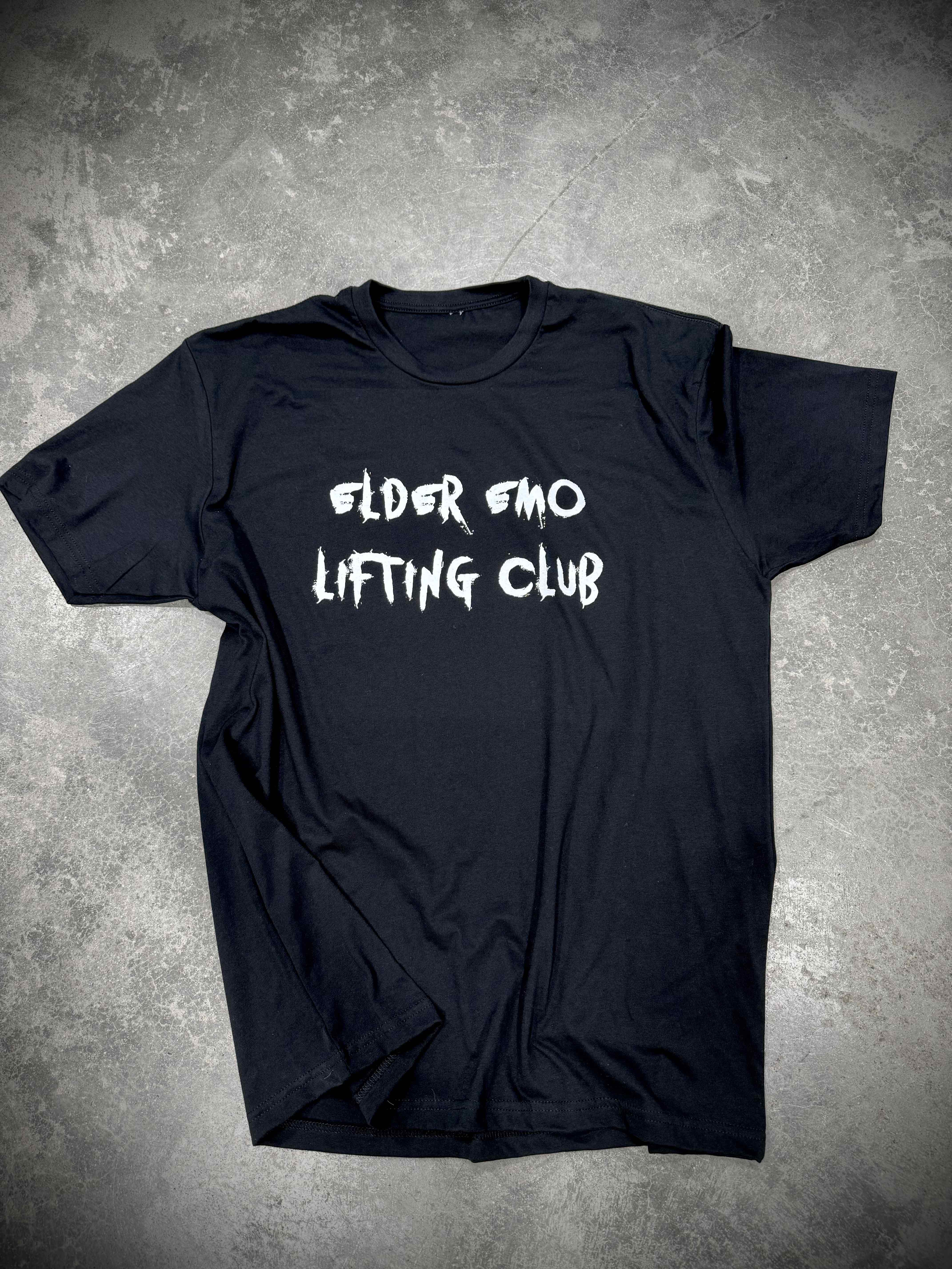 Elder Emo Lifting Club Tee