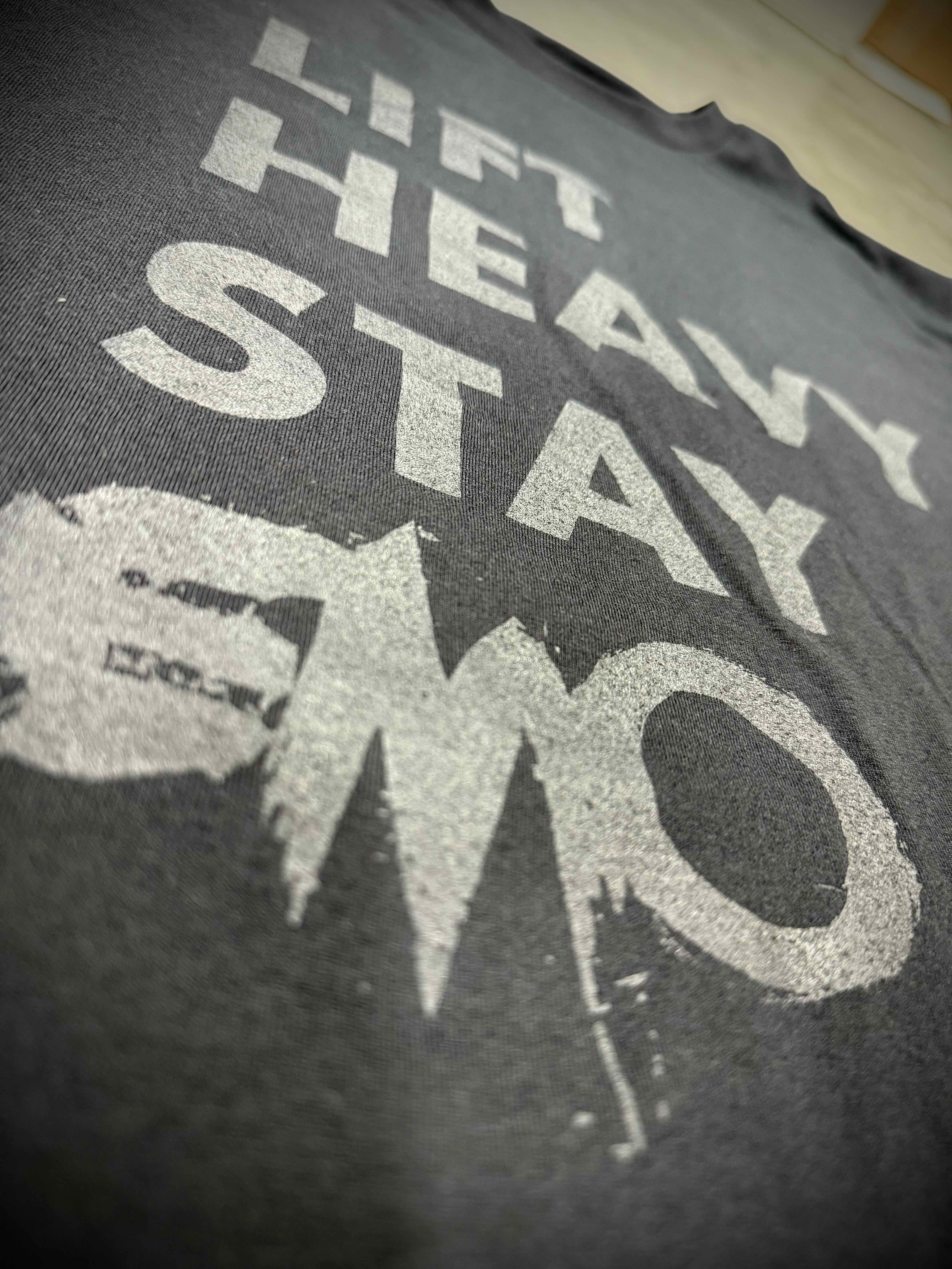 Lift Heavy Stay EMO Tee Blackout