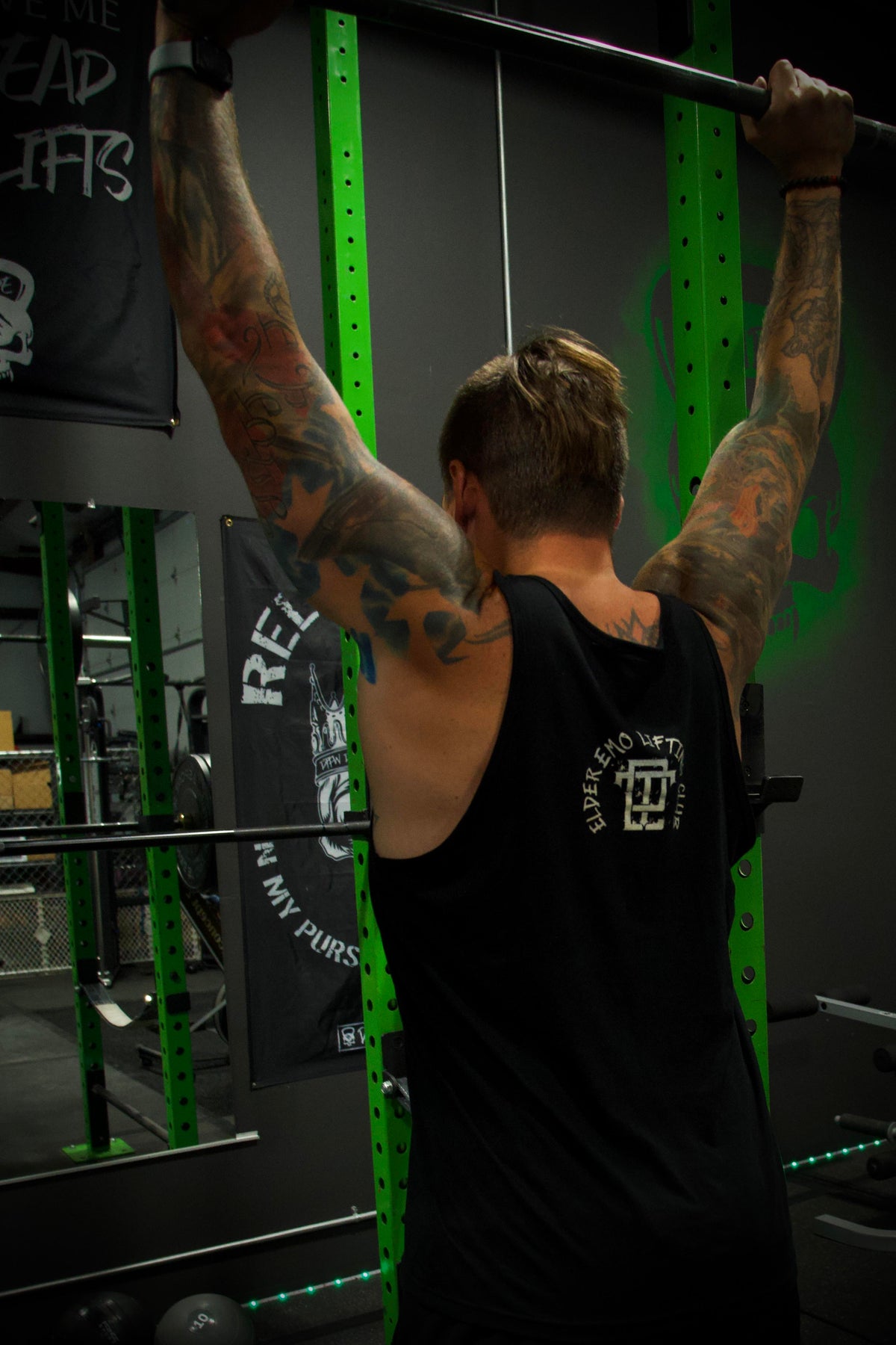 Lift Heavy Stay Emo Tank