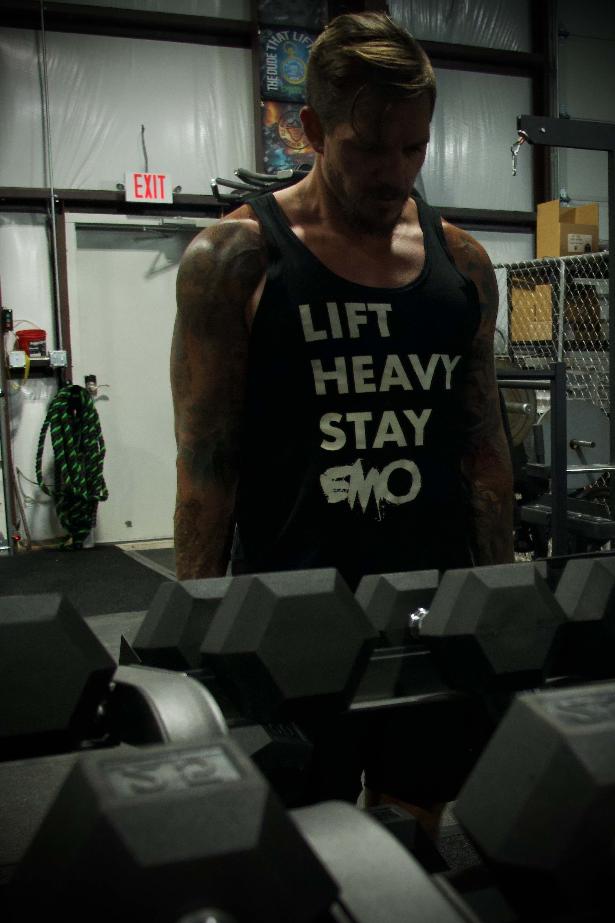 Lift Heavy Stay Emo Tank