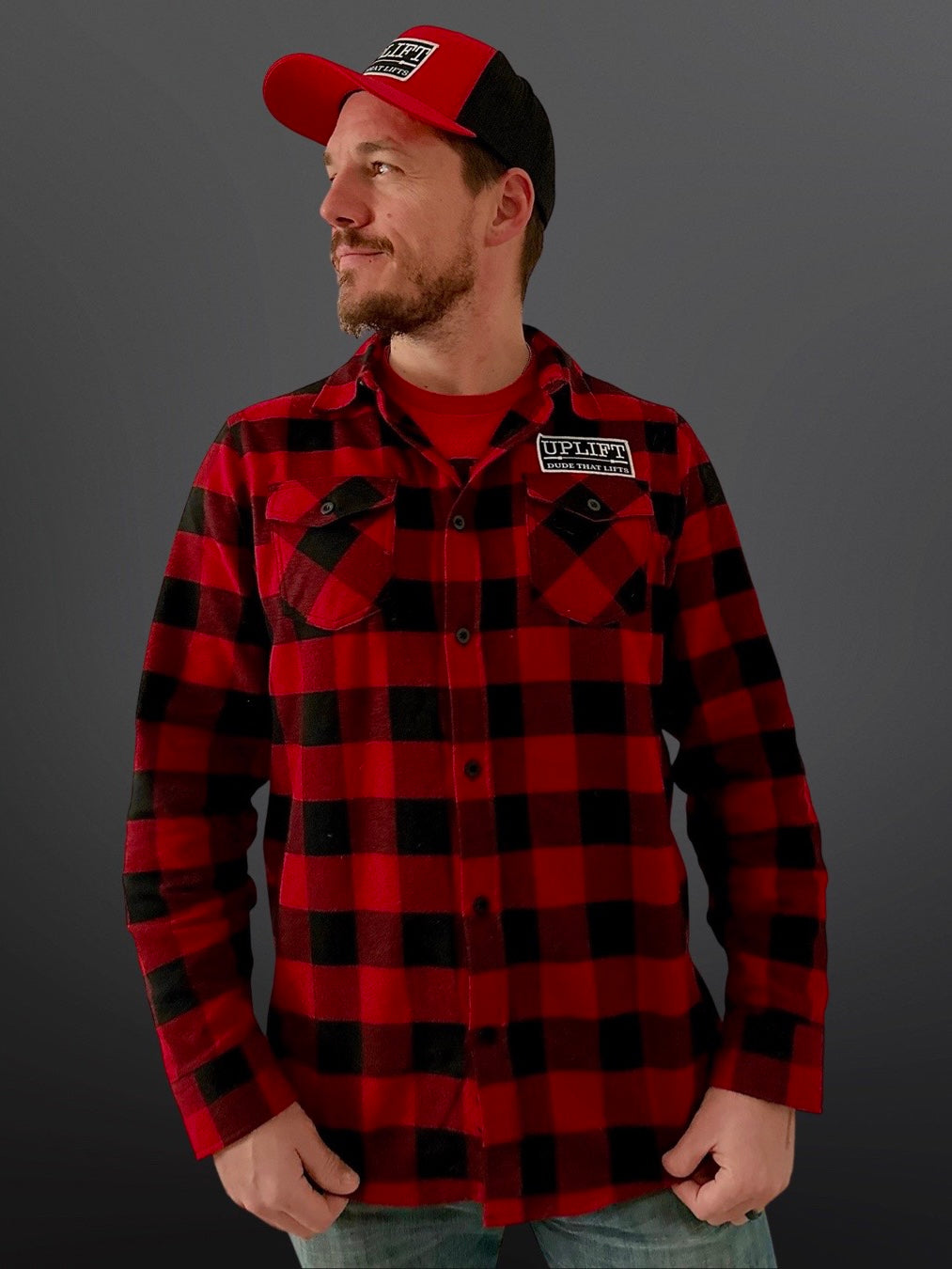 Uplift Flannel - Dude That Lifts