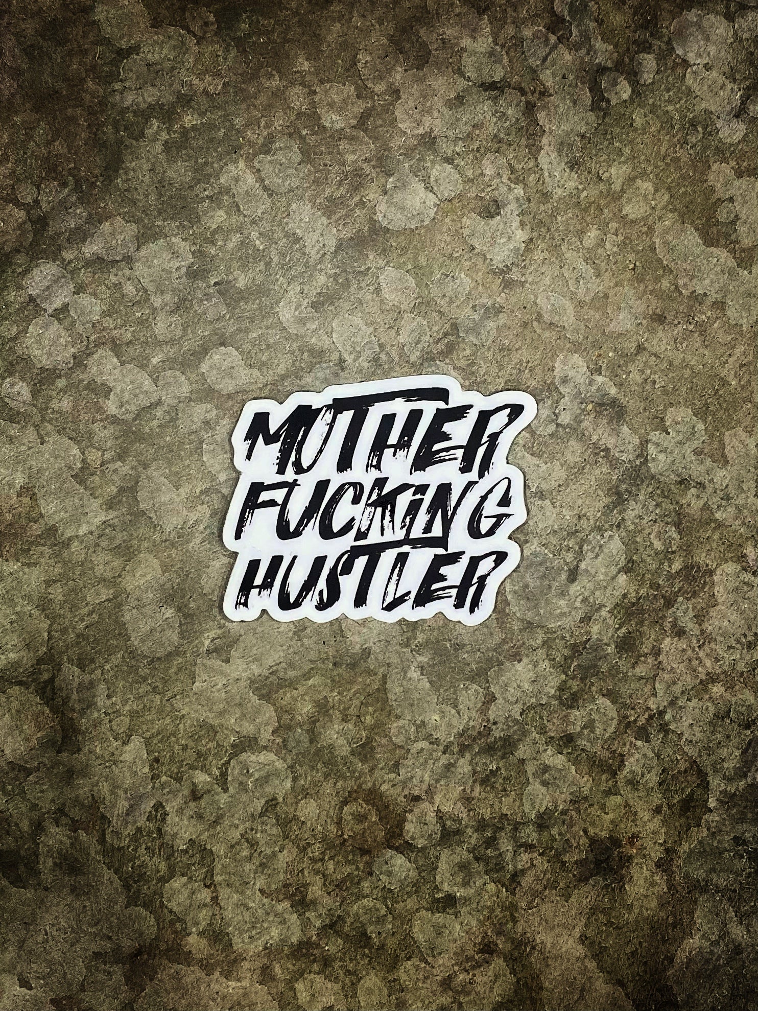 MF HUSTLER STICKER - Dude That Lifts