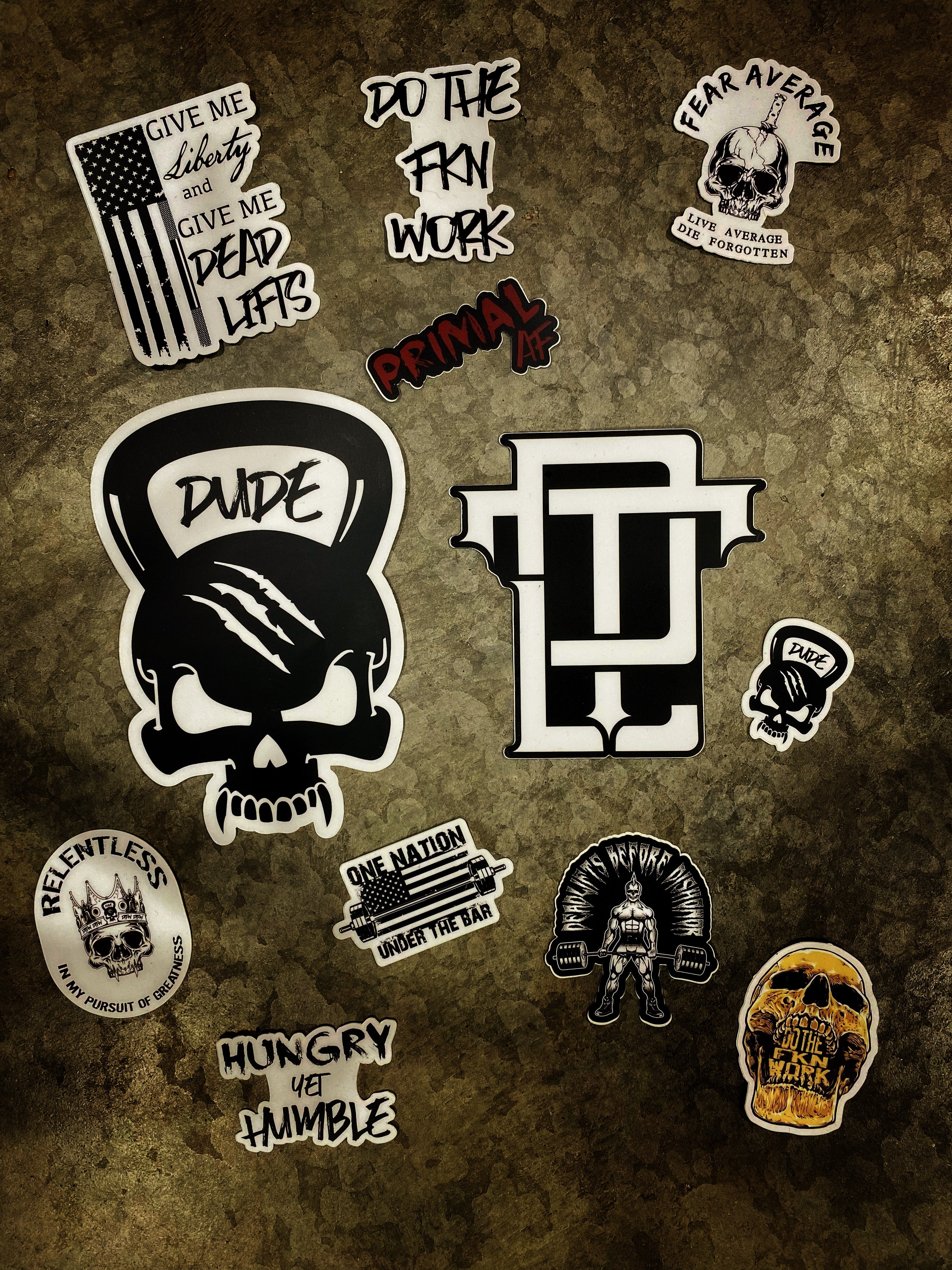 ULTIMATE STICKER BUNDLE - Dude That Lifts