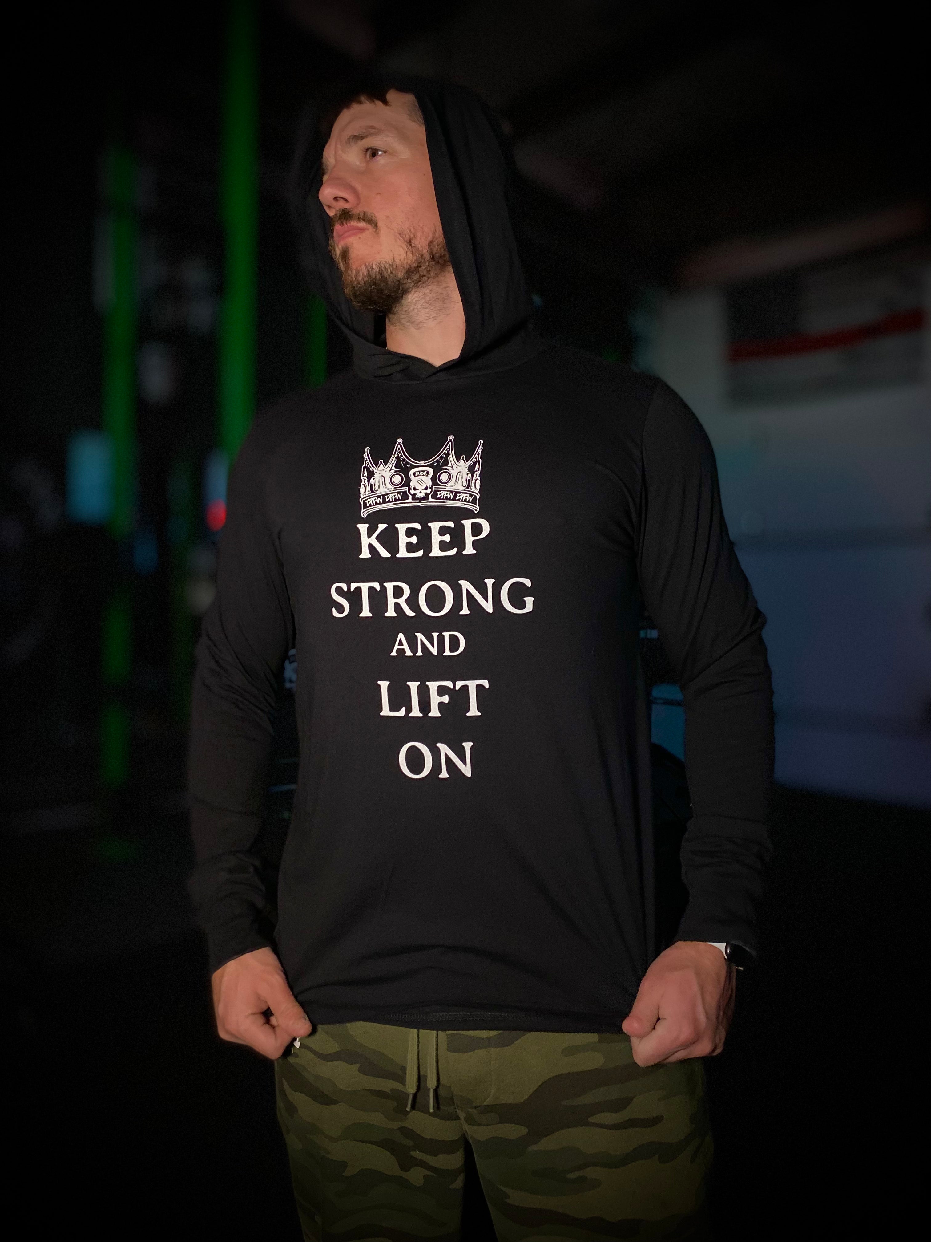 Keep Strong and Lift On Pump Cover - Dude That Lifts