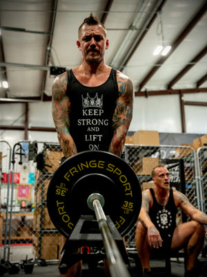 Keep Strong and Lift On Men's Tank - Dude That Lifts