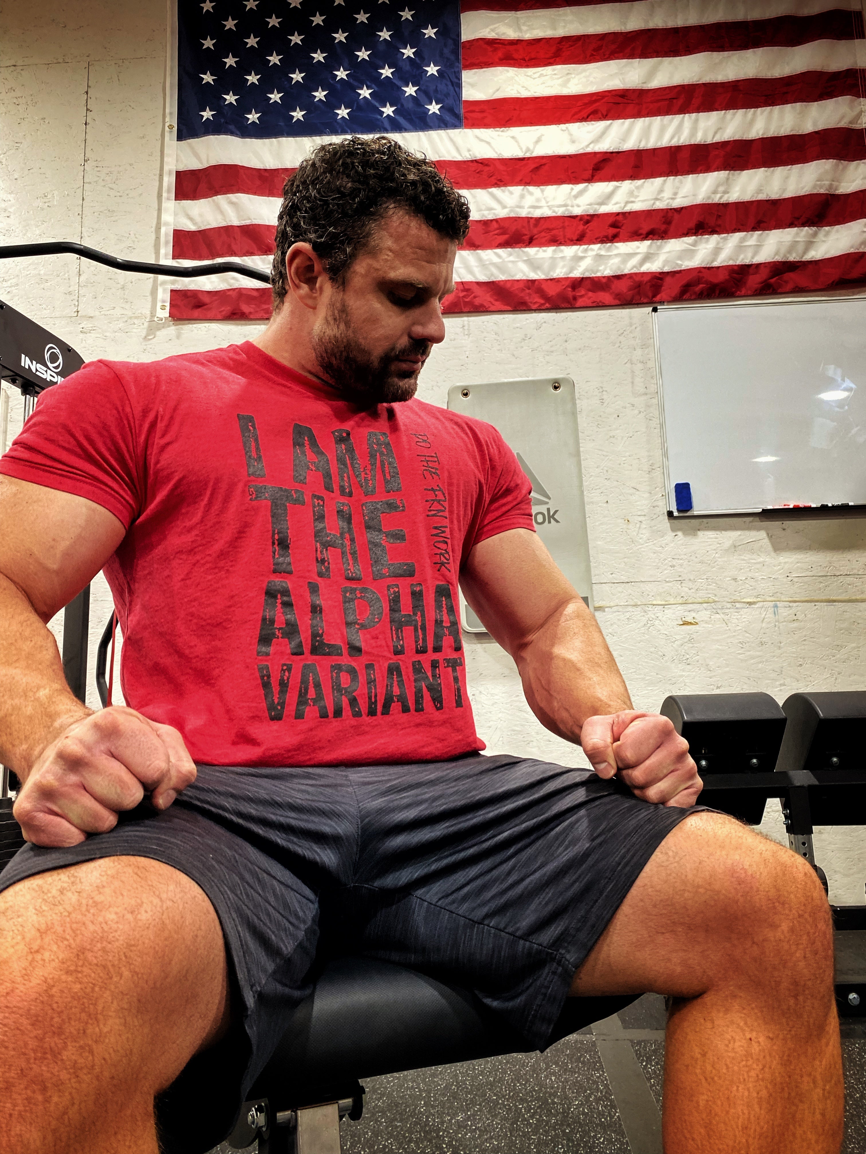 ALPHA VARIANT TEE - Dude That Lifts