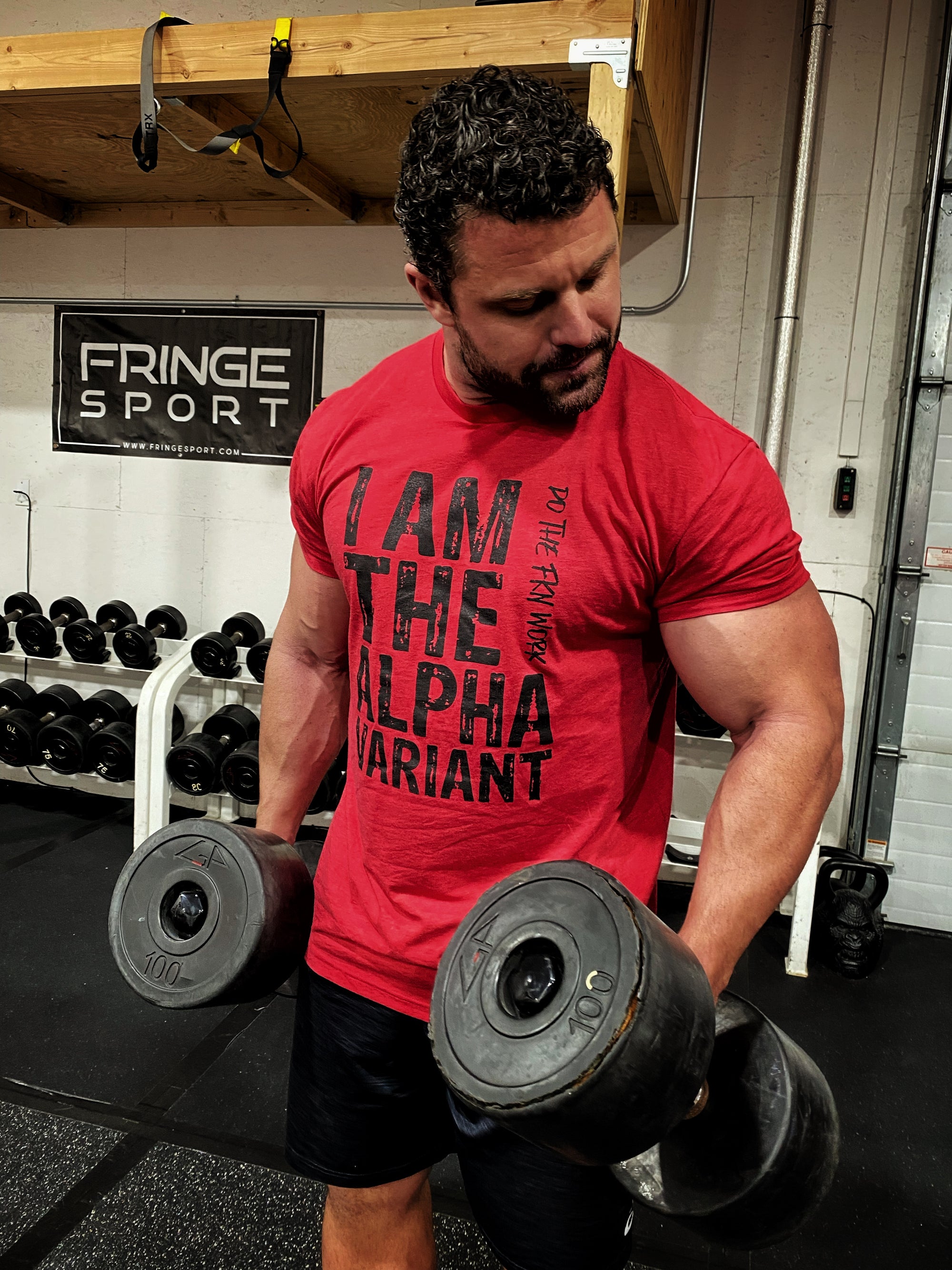 ALPHA VARIANT TEE - Dude That Lifts